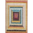 thumbnail image 2 of Addison Rugs Mayfield Premium Machine Washable Transitional Geometric Honey Rectangle Rug, 3' x 5', 2 of 7