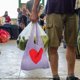 thumbnail image 2 of Bolsa de compras reutilizable de compras de malla de malla mesh back bolso bolso de fruta de vegetales, 2 of 3
