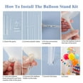 thumbnail image 4 of Balloon Stand Kits - set of 4, Balloon Holder for Centerpiece Party Decoration, use for Indoor and Outdoor Event and Party Decoration (Balloons NOT included), 4 of 5