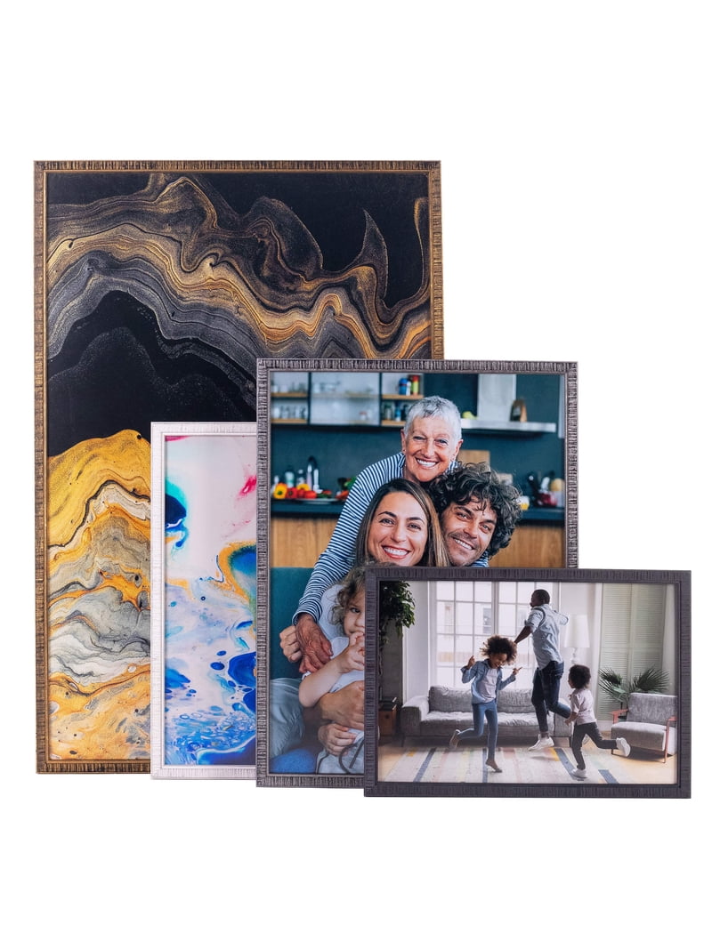21x25 Frame White Real Wood Picture Frame Width 0.75 inches