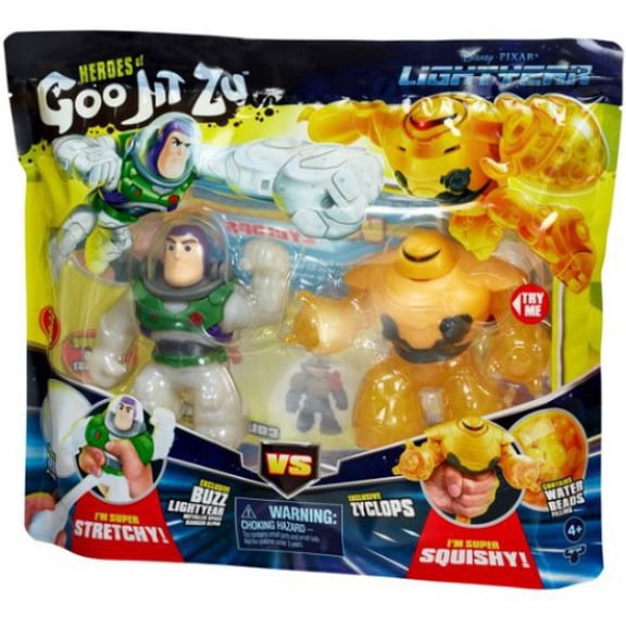 Disney Pixar Heroes of Goo Jit Zu Buzz vs Zyclops Hero Pack Toy New Sealed