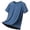 Navy, variant on Gunia Cooling Shirts Mens Workout Gym Shirts Quick Dry Moisture Wicking Summer Ice Silk Cool Loose T Shirt Sports Short Sleeve Tees For Running Athletic Sport Tops Men T Shirts Grey L