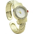 thumbnail image 3 of Blekon Collections Womens Quartz 26mm Case Concho Cuff Bangle Watch, 3 of 5