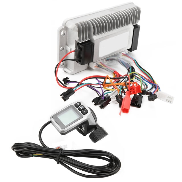 Electric Bike Motor Speed Controller, 34V/48V Electric Bicycle Brushless Controller Groove Design For Electric Bike