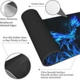 thumbnail image 4 of Galaxy Fire Blue Dragon Mouse Pad XL Extended Desk Mat, Non Slip Rubber Base Stitched Edge Gaming Pc Desktop Large Mice Pad,31.5 X 11.8 Inch, 4 of 6