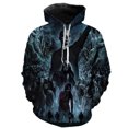 thumbnail image 3 of Sudadera con capucha de The Walking Dead con estampado 3D de drama televisivo de terror para hombres y mujeres, sudaderas con capucha de gran tamaño para Halloween, ropa de calle, 3 of 5
