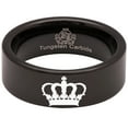 thumbnail image 5 of Crown Tungsten Carbide Ring, 5 of 9