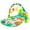 Green, variant on Fufvuti Baby Gym 3-in-1 Baby Play Mats with Toys, Kick & Play Piano Gym Playmat with Height Measurement Feature for Infants