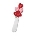 thumbnail image 3 of Mr. Spreader 4-Piece Hand Painted Resin Handle with Stainless Steel Blade Cheese Spreader/Butter Spreader Knife, Assorted (Be My Valentine), 3 of 5