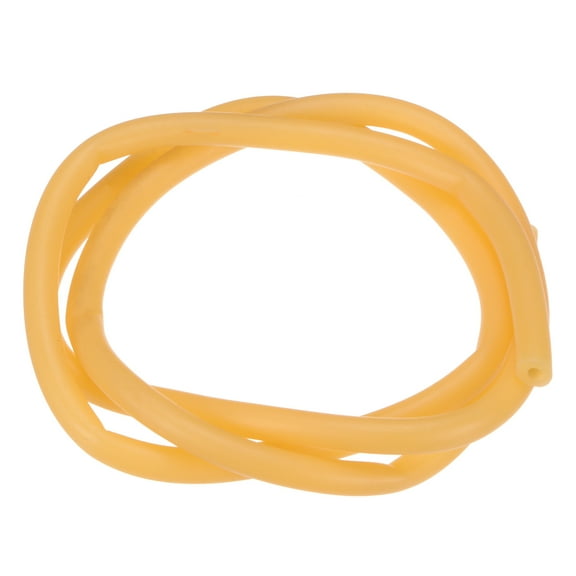 1 Meter Length Natural Latex Rubber Tubing, 3x8mm(IDxOD) Rubber Tube Hose, Yellow