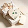 thumbnail image 3 of WWV Meaningful Gift Sea Glass Heart Ornament Friendship Gift Acrylic Hanging Keepsake with Quote for Best Friend Sister Birthday Christmas Home Decor, 3 of 5