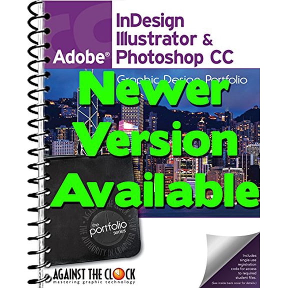 Pre-Owned Graphic Design Portfolio CC Adobe Indesign, Illustrator and Photoshop