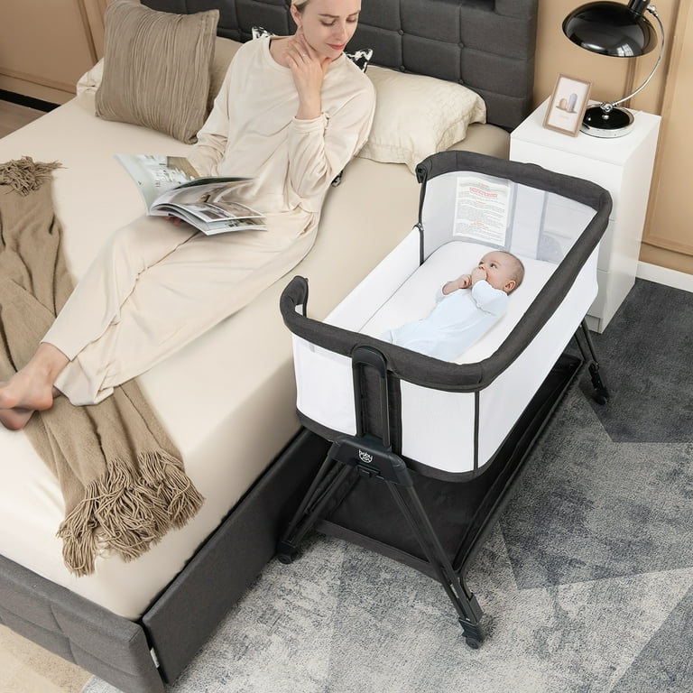 Co sleeper bassinet with wheels hotsell