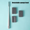thumbnail image 4 of Wall Cleaner with Long Handle,Cup Brush Cleaning Long Handle Small Brush Wall Breaking Machine Special Water Cup Cleaner Cup Brush Bottle Brush,Bottle Cleaner Brush,Bottle Brush Cleaner, 4 of 8