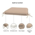 thumbnail image 4 of Covers & all Olefin Square Dining Chair Cushions 3" Foam Tear and UV Resistant Outdoor chairs, 4 of 7