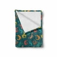 thumbnail image 2 of Reptile Soft Flannel Fleece Throw Blanket, Animal Doodle Themed Bohemian Colorful Abstract Lizards Print, Cozy Plush for Indoor and Outdoor Use, 70" x 90", Multicolor, by Ambesonne, 2 of 6