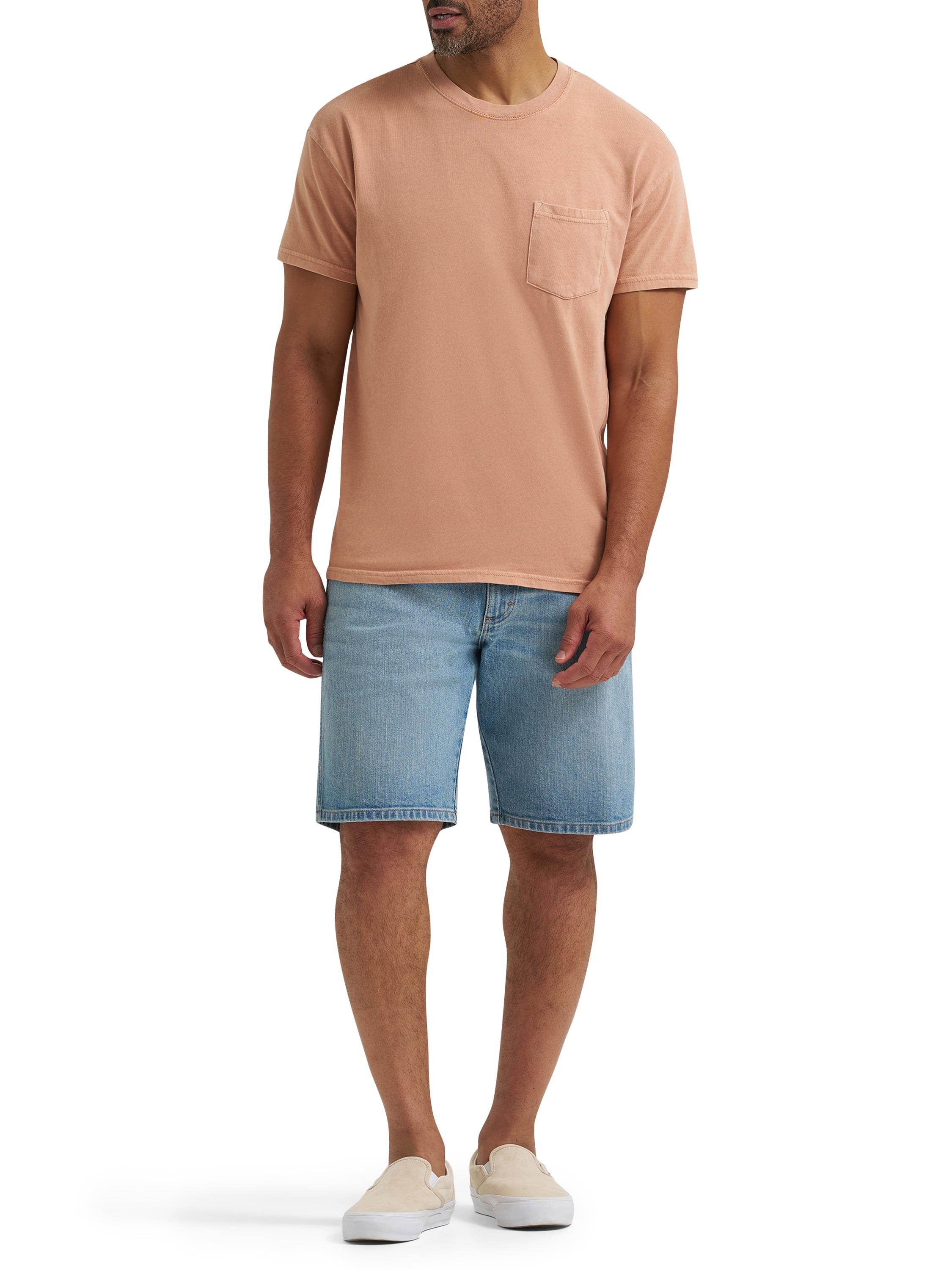 Wrangler® Men's and Big Men's Relaxed Fit Five Pocket Denim Short (30-50)