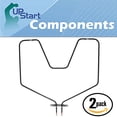 thumbnail image 1 of 2-Pack Replacement General Electric JBP65GV3WH Bake Element - Compatible General Electric WB44X5082 Oven Heating Element, 1 of 4
