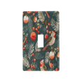 thumbnail image 2 of Switch Panel Switch Decoration 2.76x4.53x0.28 Inches Unused Outlet Cover Switch Plate Wall Plates Living Room Kitchen Bedroom Study Switches Christmas Bird, 2 of 8