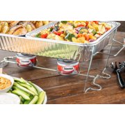 Sterno Fuel Cans - 4-Hour Burn, (12-Pack) Chafing Dish Fuel Can Burners for Food Warmer, Resealable Chafer Fuel Canned Heat, Safe Heat