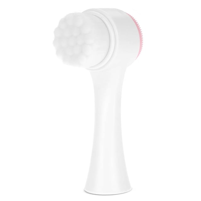 Cepillo de Limpieza de la Cara de Silicona Portátil, Facial de Cepillo, conveniente BLANQUEAMIENTO DE LA PIEL DE CONTROL DE ACEITE Para la Limpieza de la Cara de Maquillaje