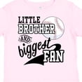 thumbnail image 4 of Inktastic Little Brother and Biggest Fan Baseball Family Fan Boys or Girls Toddler T-Shirt, 4 of 5