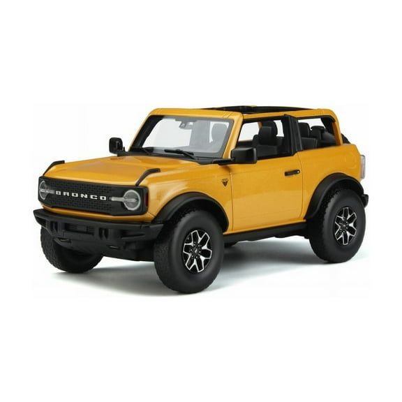 2021 Ford Bronco Badlands Open Top, Cyber Orange - GT Spirit GT858 - 1/18 scale Resin Model Toy Car
