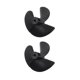 thumbnail image 3 of 10 Pcs 1.57 Inch Black Propeller Props for RC Model Boat w/ 2mm Motor Shaft, 3 of 4