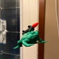 thumbnail image 2 of Sapo Adorno navideño Misil Regalo divertido y memorable Resina para festival de cumpleaños, 2 of 5