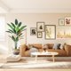 thumbnail image 4 of 2 pack 7ft (84in) artificial bird of paradise tree, fake palm tree para indoor y outdoor, moderno decor, perfect housewarming gift con 20 trunks y faux leaves, 4 of 7