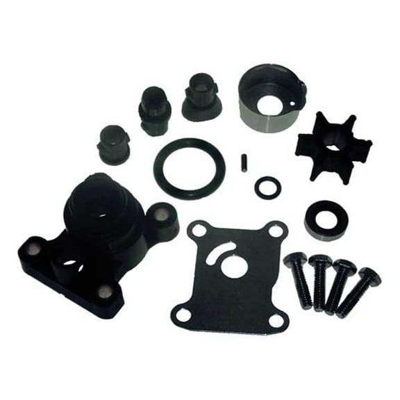 EMP 46-02855 Water Pump Kit with Housing for BRP 2-Cyl, 5-15 HP Outboard Water Pumps