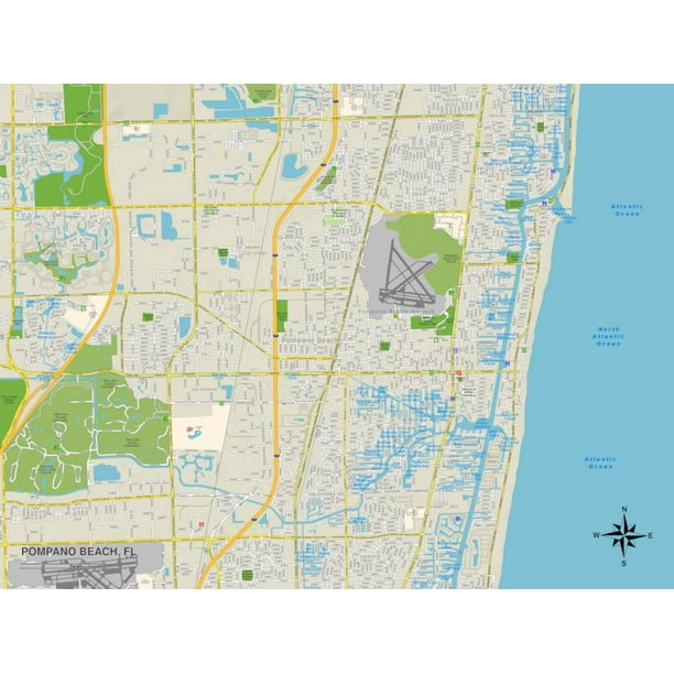 Pompano Beach Florida Zip Code Map Map of world