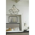 thumbnail image 5 of Progress Lighting Kempsey 1-Light Wall Bracket, Steel, Antique Bronze, Summer Linen Shade, 5 of 11