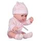 thumbnail image 5 of Muñeca De Bebé De Silicona, Muñeca De Bebé Renacida Realista Suave Simulada Linda Para Colección Para Accesorios De Fotografía Para Decoración Del Hogar ANGGREK Rosa, 5 of 8