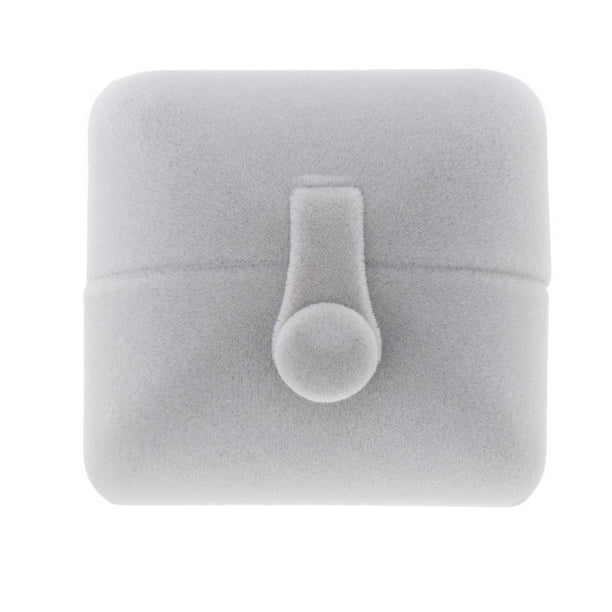 Estuche de regalo para joyería de anillo de compromiso de lujo con hebilla Caja de anillo individual