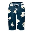 thumbnail image 5 of WILLBEST Pantalones Casuales elegantes para Mujer: Pantalones de Yoga Elásticos, Holgados y de Tubo Recto con Bolsillos de Color y Diseño de Contraste de Color. XXXL, 5 of 5