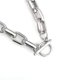 thumbnail image 1 of Collar cubano hecho a mano de acero de titanio para hombre, cadena cuadrada, cadena de acero inoxidable atrevida, collar de metal, collar de joyería, 1 of 6