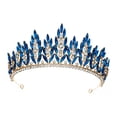 thumbnail image 4 of Tiara de boda tocado nupcial corona regalo diadema elegante Strade Fareast Limited, 4 of 7