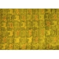 thumbnail image 1 of Ahgly Company Indoor Rectangle Abstract Yellow Modern Area Rugs, 8' x 10', 1 of 4