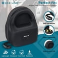 thumbnail image 3 of Ear Muff Case - Fits 3M WorkTunes Connect Hearing Protector - Earmuff EVA Ear Protection Hard Case for Storage and Travel (Case Only), 3 of 4