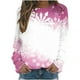 thumbnail image 2 of Jovati Fall Sweatshirts for Women,Women's Fashion Christmas Printing Hatless Long Sleeve Round Neck Sweater, 2 of 4