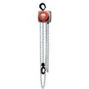 Cm Columbus Mckinnon 175-5623A 360 degree Hand Chain Hoist, 0.5 Tons Cap., 10 Ft Lifting Ht., 1 Fall, 44 Lbf