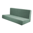 thumbnail image 4 of Almencla 4 Pieces RV Seat Covers Soft Bench Covers Camper Cushion Covers for Trailers green, 4 of 8