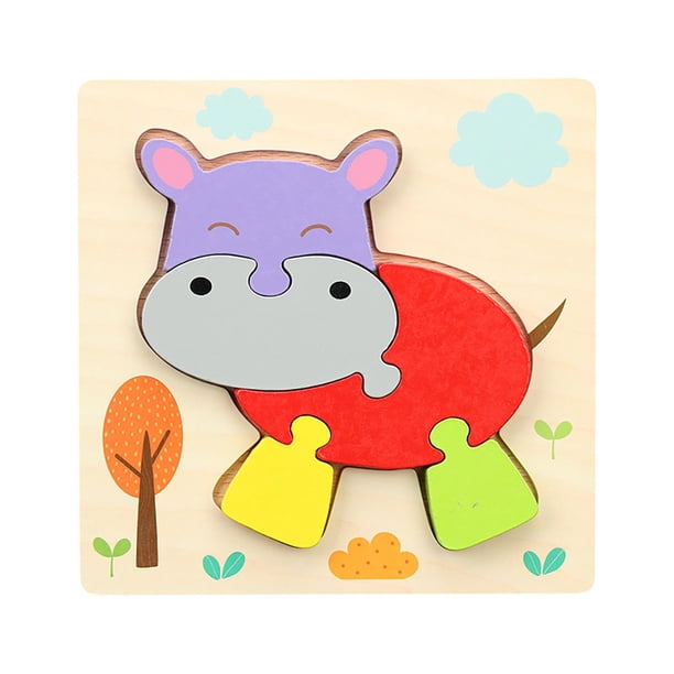 Teissuly Three-dimensional Colored Early Childhood Education Puzzle Toys, Three-dimensional Puzzles Teissuly WER202312131413