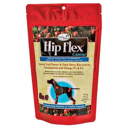 UPC: 0187463000058 | NaturVet Overby Farm Hip Flex Canine Soft Chew