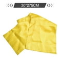 thumbnail image 4 of beisidaer Satin Table Runner Table Cloth 27X275Cm For Banquet Wedding Party Decoration -Yellow, 4 of 6