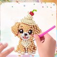 thumbnail image 3 of Diamond Art Imán Nevera 6 Piezas Acrílico Cupcake para Tablas Blanco, 3 of 9
