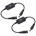 thumbnail image 1 of Unique Bargains LED Touch Dimmer Switch DC 524V Suitable for LED Light Cabinet Black 2Pcs, 1 of 7