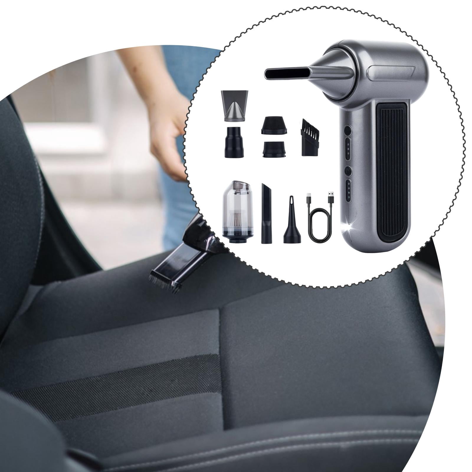 Dualoai Electric Air Duster Dust Blower for Computer Keyboard Sofa Car Interior 2000mAh