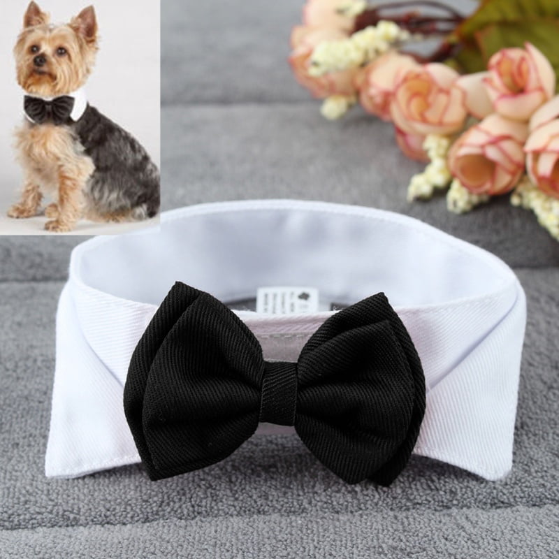 Pet Puppy Kitten Dog Cat Adjustable Neck Collar Necktie Grooming Suit Bow Tie HI
